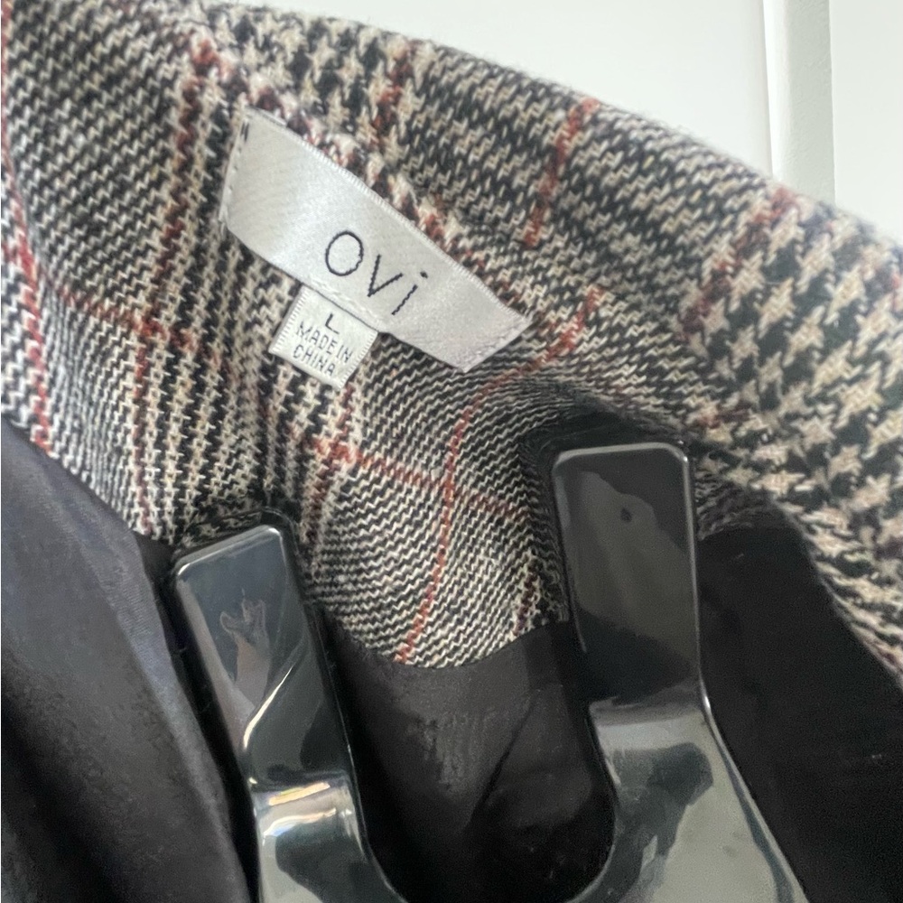 Ovi Gray Checkered Blazer Jacket - Picture 4 of 6